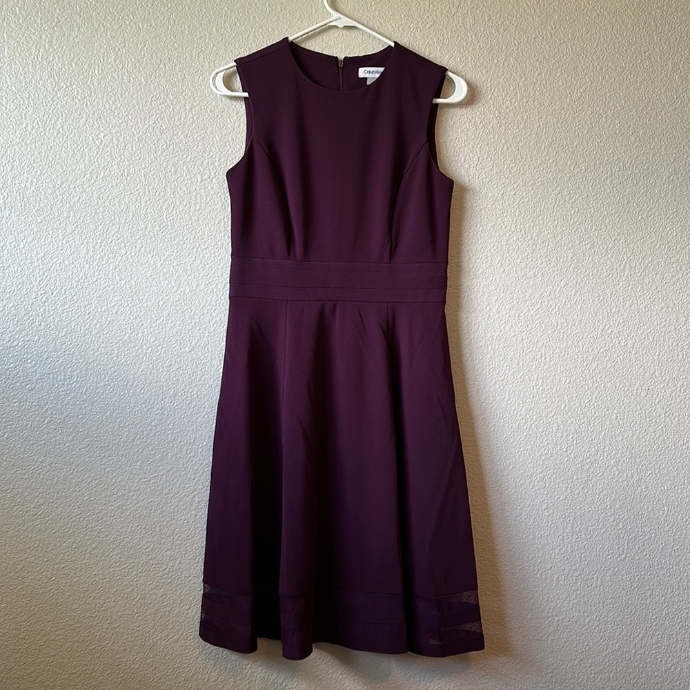 Purple wine dress